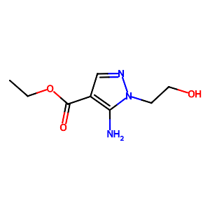 Ethyl 5-amino-1-(2-hydroxyethyl)pyrazole-4-carboxylate,58046-49-4