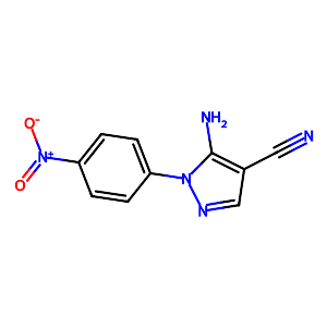 5-Amino-1-(4-nitrophenyl)pyrazole-4-carbonitrile,5394-41-2