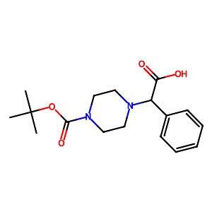 2-(4-Boc-piperazinyl)-2-phenylacetic acid,347186-49-6
