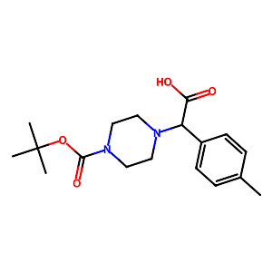 2-(4-Boc-piperazinyl)-2-(4-methylphenyl)acetic acid,885274-11-3