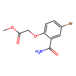 Methyl (4-bromo-2-carbamoyl-phenoxy)acetate,1400645-33-1