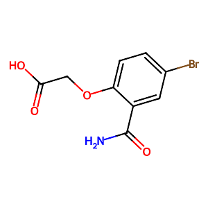 (4-Bromo-2-carbamoyl-phenoxy)acetic acid,1373519-38-0