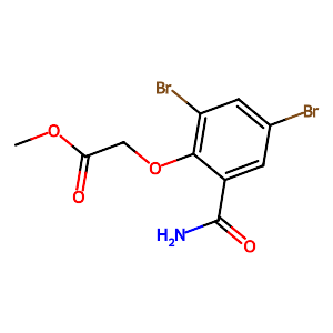 Methyl (2,4-dibromo-6-carbamoyl-phenoxy)acetate,1400644-40-7