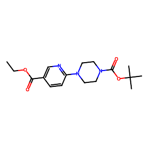 1-Boc-4-(5-(ethoxycarbonyl)pyridin-2-yl)piperazine,201809-20-3