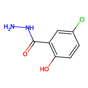 5-Chloro-2-hydroxy-benzoic acid hydrazide,5022-48-0
