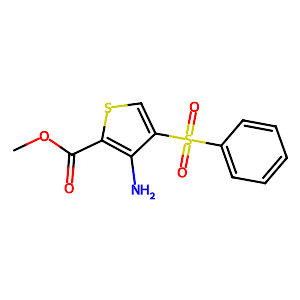 Methyl 3-amino-4-(benzenesulfonyl)thiophene-2-carboxylate,175201-55-5