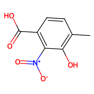 3-Hydroxy-4-methyl-2-nitro-benzoic acid,6946-15-2