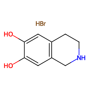 1,2,3,4-Tetrahydro-6,7-isoquinolinediol hydrobromide,52768-23-7