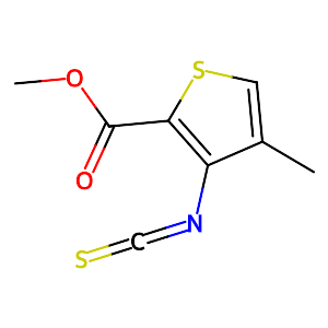 Methyl 3-isothiocyanato-4-methylthiophene-2-carboxylate,81321-15-5