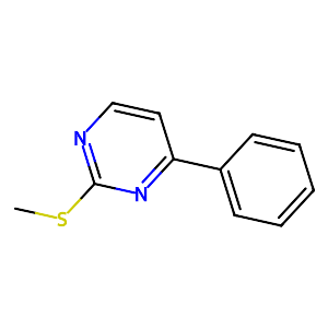2-Methylsulfanyl-4-phenylpyrimidine,56734-10-2
