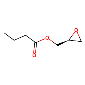 (S)-Oxiran-2-ylmethyl butyrate,65031-96-1