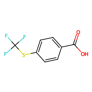 4-(Trifluoromethylthio)benzoic acid,330-17-6