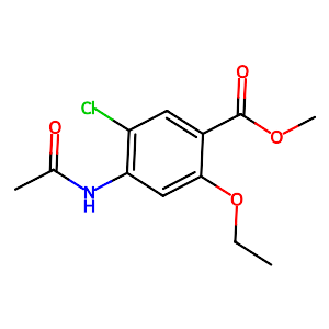Methyl 4-acetamido-5-chloro-2-ethoxybenzoate,4235-43-2