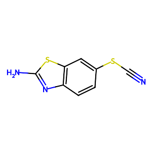 2-Amino-6-thiocyanobenzothiazole,7170-77-6