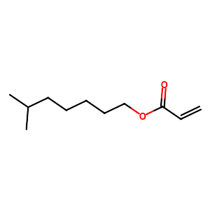 Isooctyl acrylate, contains 75-125 ppm monomethyl ether hydroquinone as inhibitor,29590-42-9