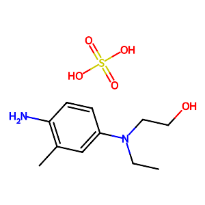 N4-Ethyl-N4-(2-hydroxyethyl)-2-methyl-1,4-phenylenediamine Sulfate,25646-77-9