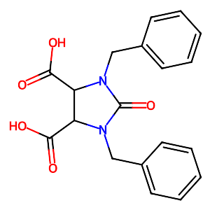 1,3-Bisbenzyl-2-oxoimidazolidine-4,5-dicarboxylic acid,59564-78-2