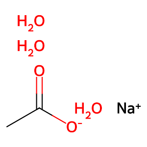 Sodium acetate trihydrate, ACS reagent,6131-90-4