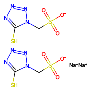 5-Mercapto-1H-tetrazole-1-methanesulfonic acid disodium salt,66242-82-8