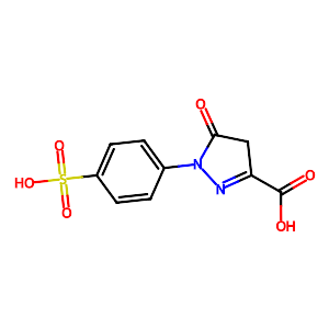 5-Oxo-1-(4-sulfophenyl)-4,5-dihydro-1H-pyrazole-3-carboxylic acid,118-47-8