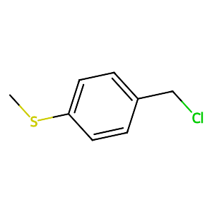 4-(Methylthio)benzyl chloride (Stabilized with calcium carbonate),874-87-3