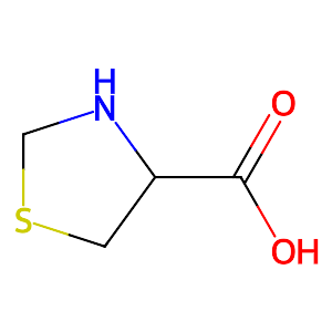 1,3-Thiazolidine-4-carboxylic acid,444-27-9