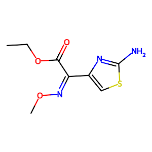 Ethyl 2-(2-aminothiazol-4-yl)-2-methoxyiminoacetate,64485-88-7