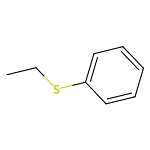 Ethyl phenyl sulfide,622-38-8