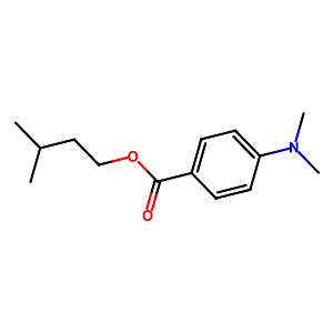 Isoamyl 4-(dimethylamino)benzoate,21245-01-2