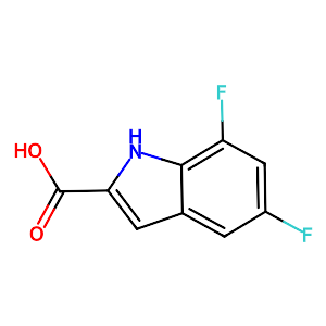 5,7-Difluoroindole-2-carboxylic acid,186432-20-2