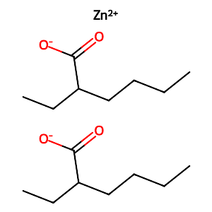 Zinc bis(2-ethylhexanoate), ca 80% in mineral spirits,136-53-8