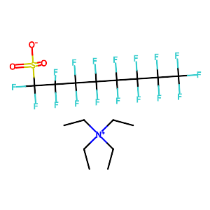 Tetraethylammonium perfluorooctanesulphonate,56773-42-3