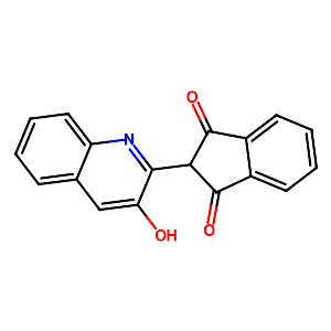 2-(3-Hydroxy-quinolin-2-yl)-indan-1,3-dione,7576-65-0