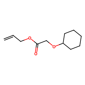 Allyl cyclohexyloxyacetate (500 ppm BHT as inhibitor),68901-15-5