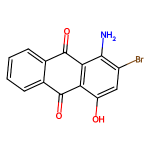 1-Amino-2-bromo-4-hydroxyanthraquinone,116-82-5