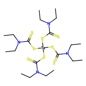 Tellurium diethyldithiocarbamate,20941-65-5