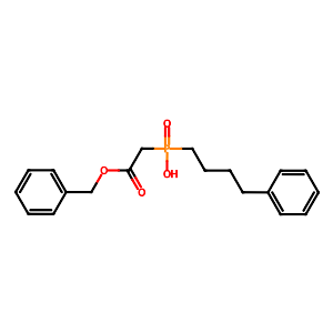 Benzyl hydroxy(4-phenylbutyl)phosphinoylacetate,87460-09-1
