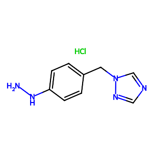 4-[(1,2,4-Triazole-1-yl)methyl]phenylhydrazine HCl,154748-67-1