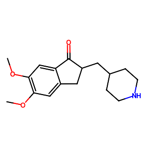 5,6-Dimethoxy-2-(piperidin-4-yl)methylindan-1-one,120014-30-4
