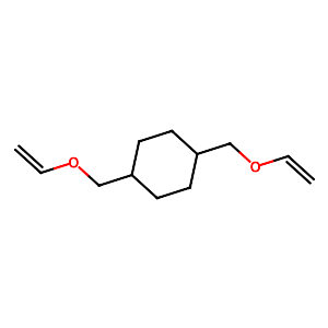 1,4-Cyclohexanedimethanol divinyl ether, mixture of isomers,17351-75-6