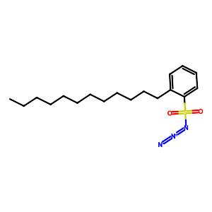 4-Dodecylbenzensulfonyl azide (soft type, mixture),79791-38-1