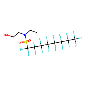 N-Ethyl-N-(2-hydroxyethyl)perfluorooctylsulphonamide, tech.,1691-99-2