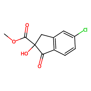 5-Chloro-2-hydroxy-2-methoxycarbonyl-1-indanone,144172-24-7