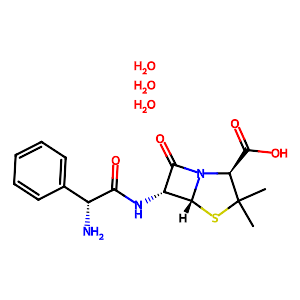 Ampicillin trihydrate, 900-1050 mcg/mg,7177-48-2