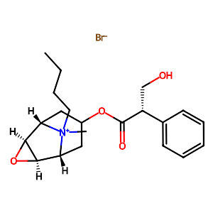(-)-Scopolamine N-butyl bromide,149-64-4