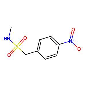 N-Methyl-1-(4-nitrophenyl)methanesulfonamide,85952-29-0