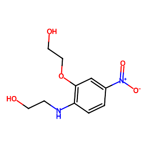 2-((2-(2-Hydroxyethoxy)-4-nitrophenyl)amino)ethanol,59820-43-8