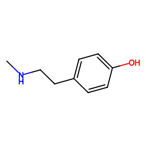 N-Methyltyramine,370-98-9