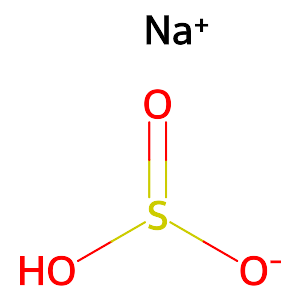 Sodium bisulfite, FCC grade, SO2: 58.5 - 67.4 %,7631-90-5