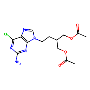 9-(4-Acetoxy-3-acetoxymethylbut-1-yl)-2-amino-6-chloropurine,97845-60-8